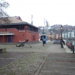 Buildings and dockside