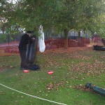 Bomb disposal outside museum