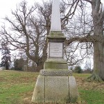 Obelisk near Bourbon Tower