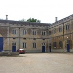 Buildings around yard