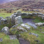 Stone hut circle