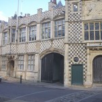 Old buildings in street, King's Lynn