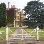 Mansion behind gate