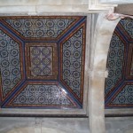 Ceiling adjacent to Durbar Court