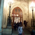 Entrance to St Stephens hall from Wm Hall