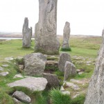Callanish stones, burial chamber
