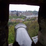 Defender's view, cannon