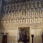 Chapel wall with niches