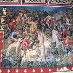 Tapestry in bedchamber, Palace