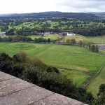 Garden remains below Palace