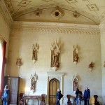 Hall with statues